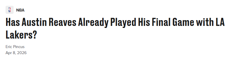 半岛·体育-5年1.7亿-2.4亿！里夫斯打完湖人最后1场比赛？